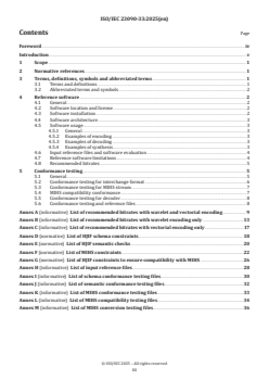 ISO/IEC 23090-33:2025 - Information technology — Coded representation of immersive media — Part 33: Conformance and reference software for haptics coding
Released:6. 11. 2025 - Page 3 preview