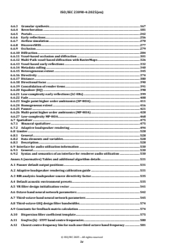 ISO/IEC 23090-4:2025 - Information technology — Coded representation of immersive media — Part 4: MPEG-I immersive audio
Released:3. 11. 2025 - Page 4 preview