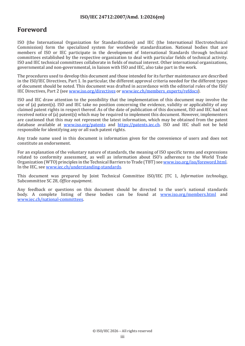 ISO/IEC 24712:2007/Amd 1:2026 ISO/IEC 24712:2007/Amd 1:2026 - Colour test pages for measurement of office equipment consumable yield — Amendment 1 - Page 3 preview
