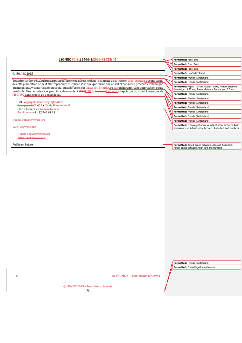 ISO/IEC 24760-1:2025 REDLINE ISO/IEC 24760-1:2025 - Sécurité de l'information, cybersécurité et protection de la vie privée — Cadre pour la gestion de l'identité — Partie 1: Concepts fondamentaux et terminologie - Page 2 preview