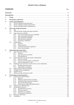 ISO/IEC 27566-1:2025 - Information security, cybersecurity and privacy protection — Age assurance systems — Part 1: Framework
Released:12. 12. 2025 - Page 3 preview