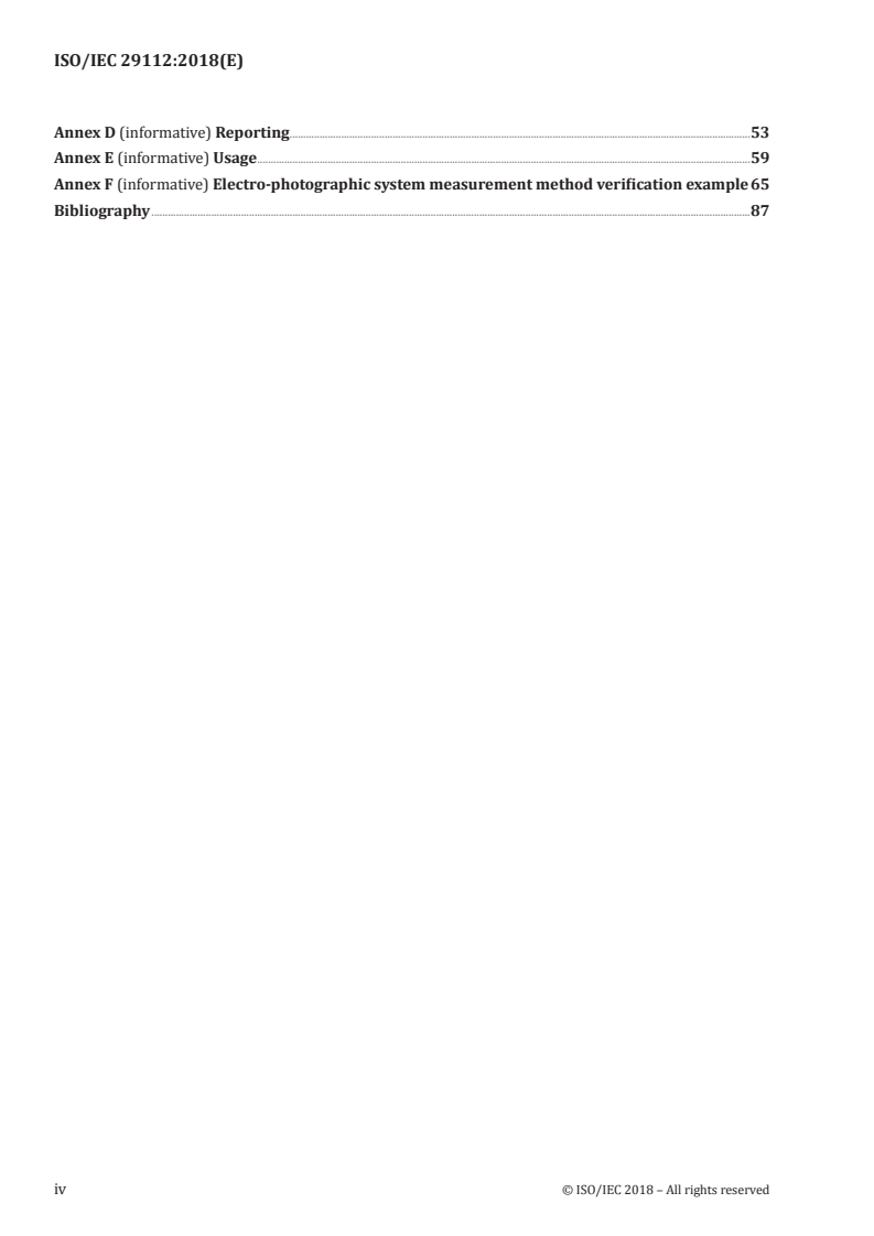 ISO/IEC 29112:2018 ISO/IEC 29112:2018 - Information technology — Office equipment — Test pages and methods for measuring monochrome printer resolution/7/2018 - Page 4 preview