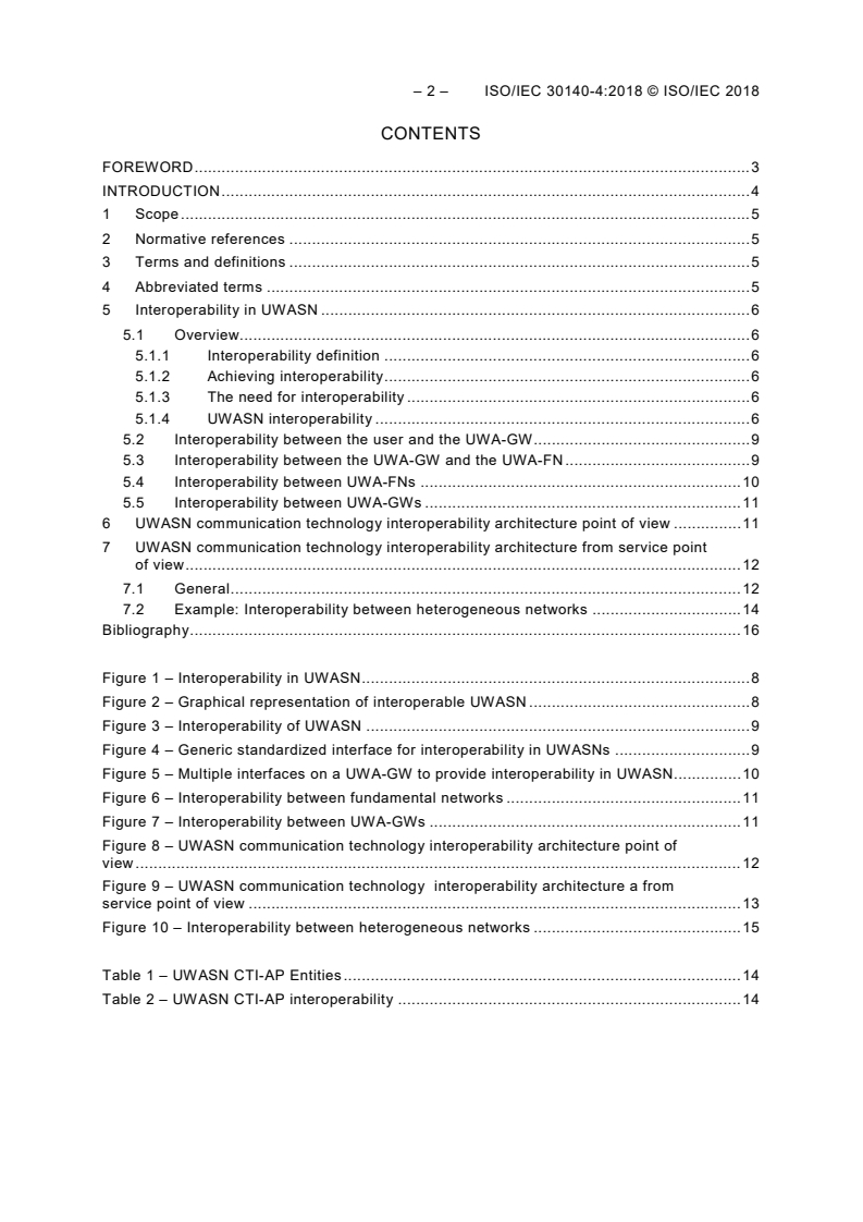ISO/IEC 30140-4:2018 ISO/IEC 30140-4:2018 - Information technology — Underwater acoustic sensor network (UWASN) — Part 4: Interoperability/26/2018 - Page 4 preview