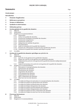 ISO/IEC 5259-3:2024 ISO/IEC 5259-3:2024 - Intelligence artificielle — Qualité des données pour les analyses de données et l’apprentissage automatique (AA) — Partie 3: Exigences et lignes directrices pour la gestion de la qualité des données
Released:11. 07. 2025 - Page 3 preview