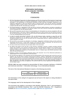 ISO/IEC 8663:2025 ISO/IEC 8663:2025 - Information technology — Brain-computer interfaces — Vocabulary
Released:9/30/2025 - Page 4 preview