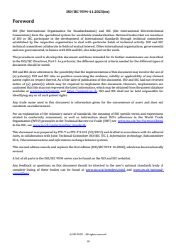 ISO/IEC 9594-11:2025 ISO/IEC 9594-11:2025 - Information technology — Open systems interconnection directory — Part 11: Protocol specifications for secure operations
Released:27. 08. 2025 - Page 3 preview