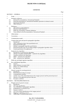 ISO/IEC 9594-11:2025 ISO/IEC 9594-11:2025 - Information technology — Open systems interconnection directory — Part 11: Protocol specifications for secure operations
Released:27. 08. 2025 - Page 4 preview