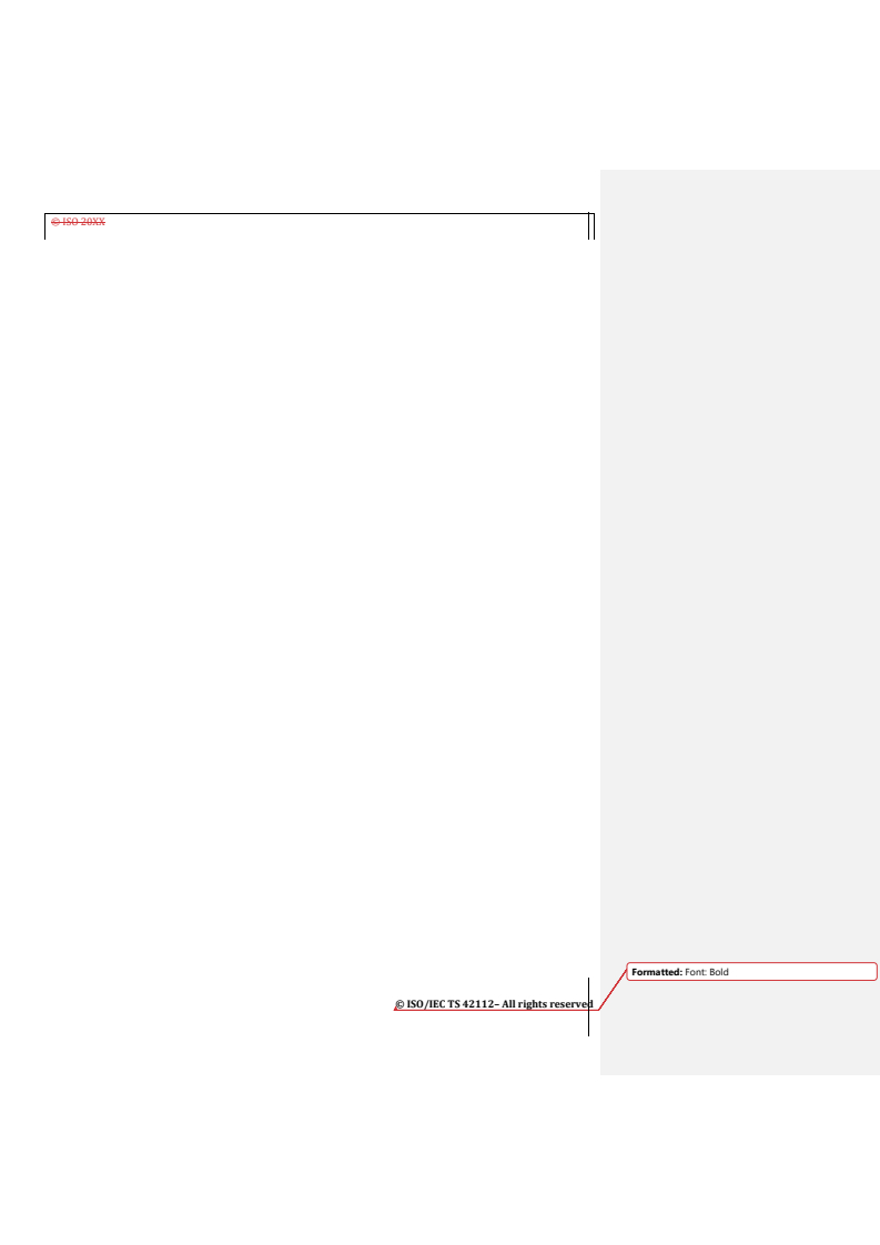 ISO/IEC TS 42112 REDLINE ISO/IEC DTS 42112 - Information technology — Artificial intelligence — Guidance on machine learning model training efficiency optimization/12/2026 - Page 3 preview