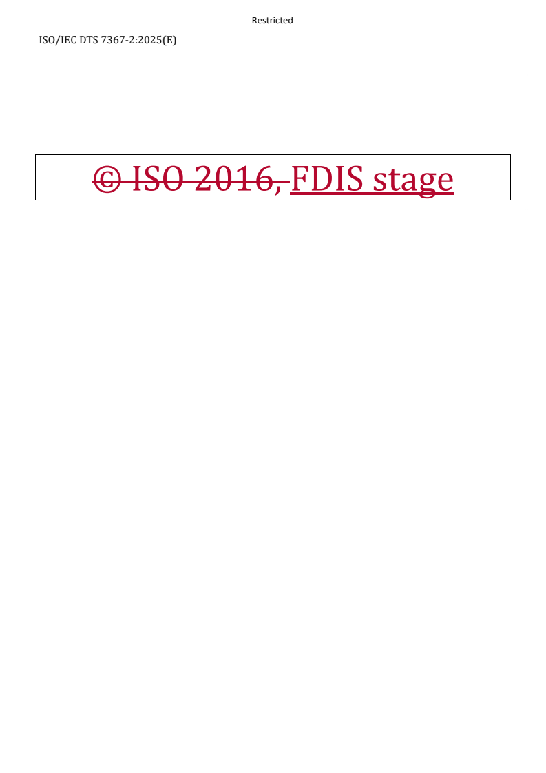 ISO/IEC TS 7367-2 - Mobile Vehicle Certificate mdoc Schema Standard