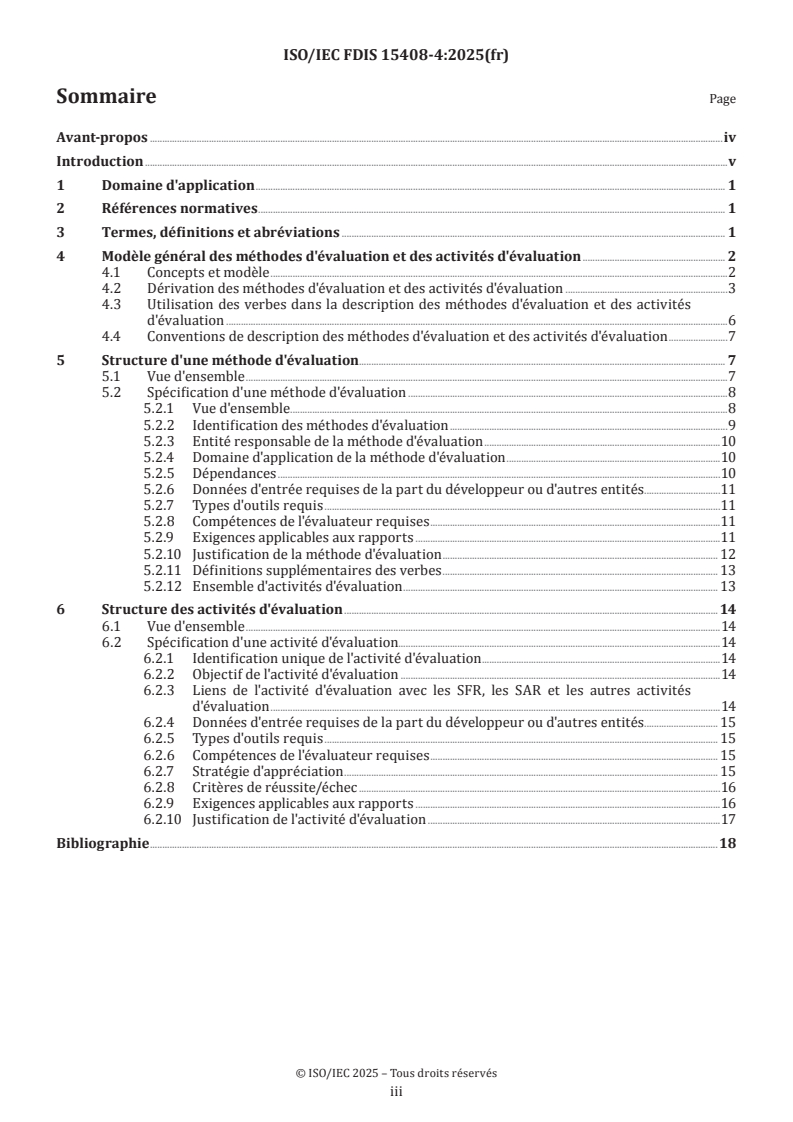 ISO/IEC FDIS 15408-4 ISO/IEC FDIS 15408-4 - Sécurité de l'information, cybersécurité et protection de la vie privée — Critères d'évaluation pour la sécurité des technologies de l'information — Partie 4: Cadre de spécification de méthodes et activités d'évaluation
Released:22. 12. 2025 - Page 3 preview