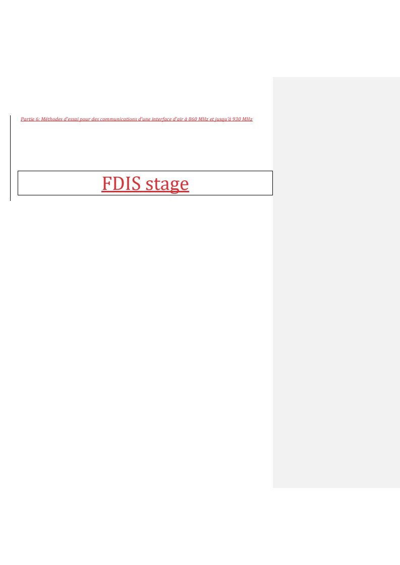 REDLINE ISO/IEC FDIS 18047-6 - Information technology — Radio frequency identification device conformance test methods — Part 6: Test methods for air interface communications at 860 MHz to 930 MHz
Released:22. 07. 2025