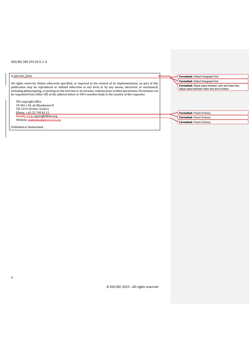ISO/IEC 29110-5-1-4 REDLINE ISO/IEC FDIS 29110-5-1-4 - Systems and software engineering — Life cycle profiles for very small entities (VSEs) — Part 5-1-4: Software engineering guidelines for the generic Advanced profile - Page 2 preview