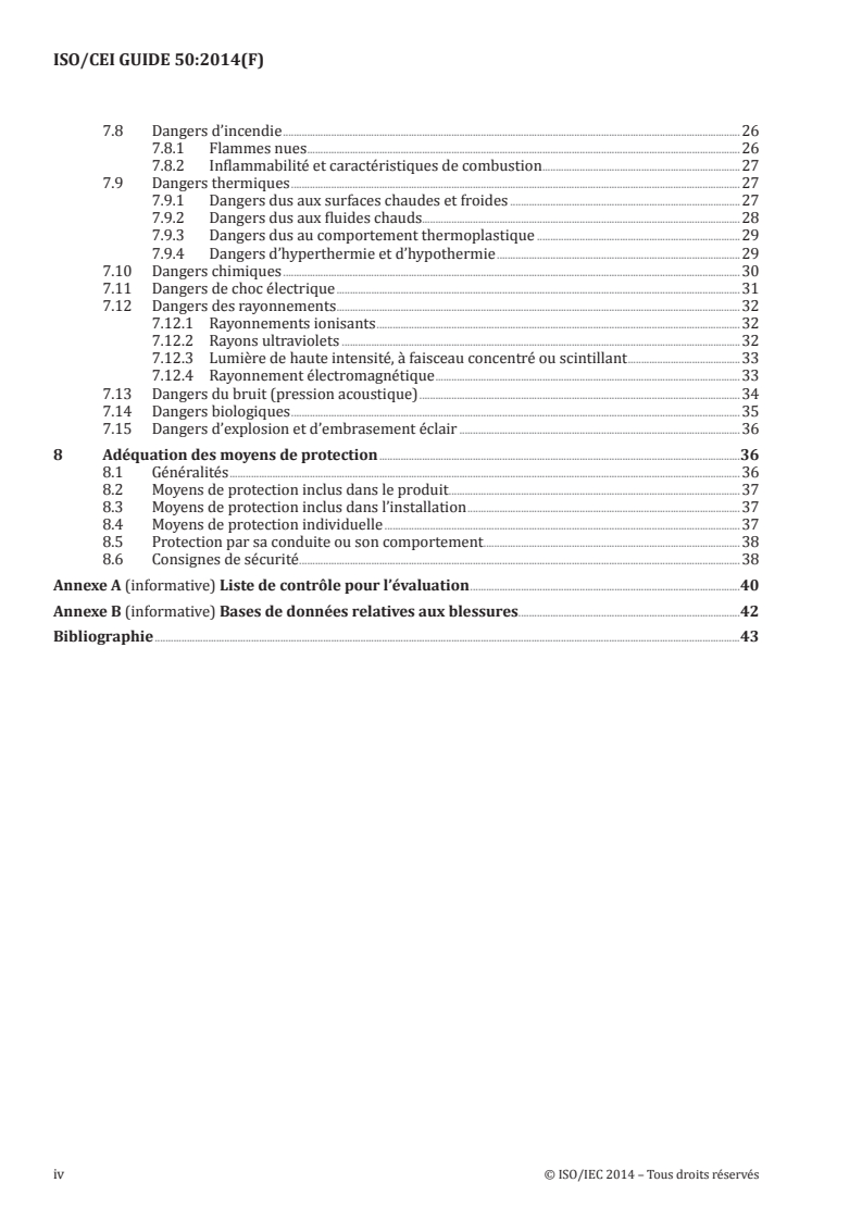 ISO/IEC Guide 50:2014 ISO/IEC Guide 50:2014 - Aspects liés à la sécurité — Principes directeurs pour la sécurité des enfants dans les normes et autres spécifications/6/2015 - Page 4 preview