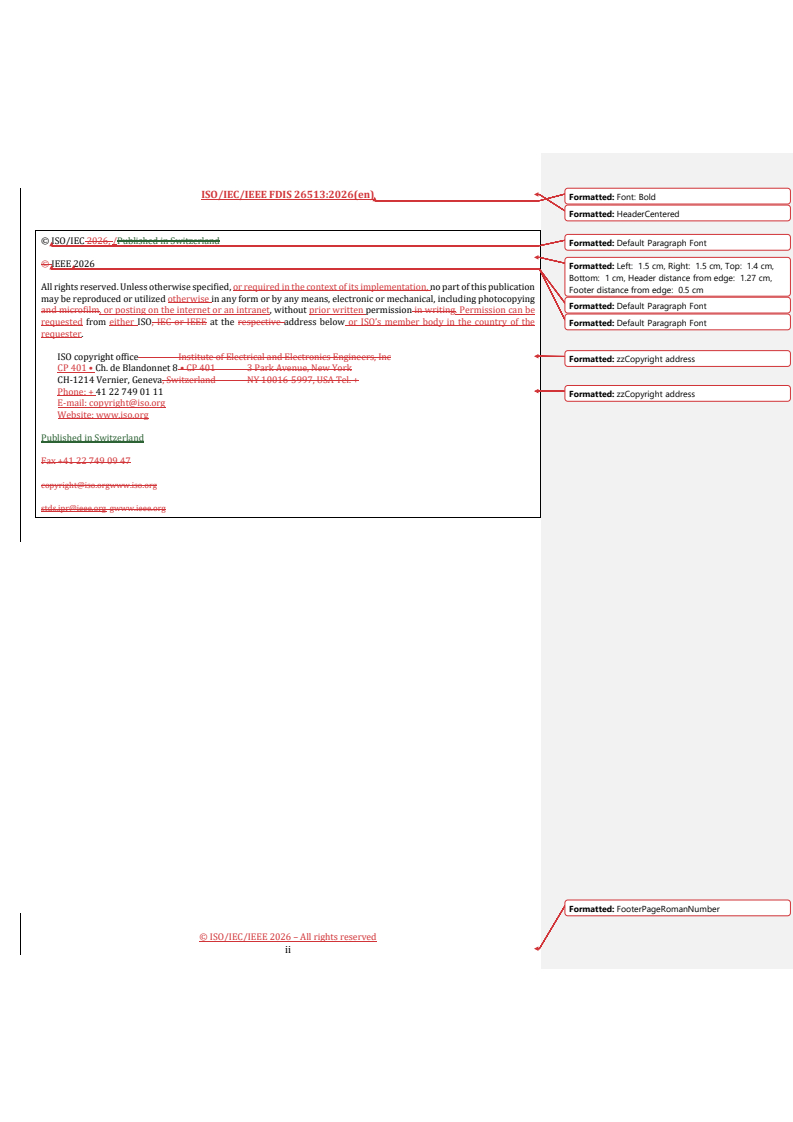 ISO/IEC/IEEE FDIS 26513 REDLINE ISO/IEC/IEEE FDIS 26513 - Systems and software engineering — Testing and reviewing of information for users - Page 4 preview