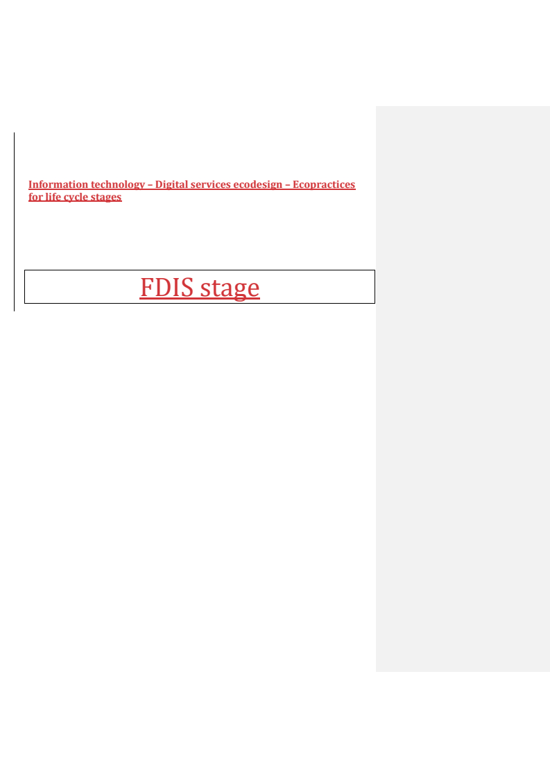 ISO/IEC TS 20125-1:2026 REDLINE ISO/IEC TS 20125-1 - Information technology — Digital services ecodesign — Part 1: Ecopractices for life cycle stages/29/2025 - Page 2 preview