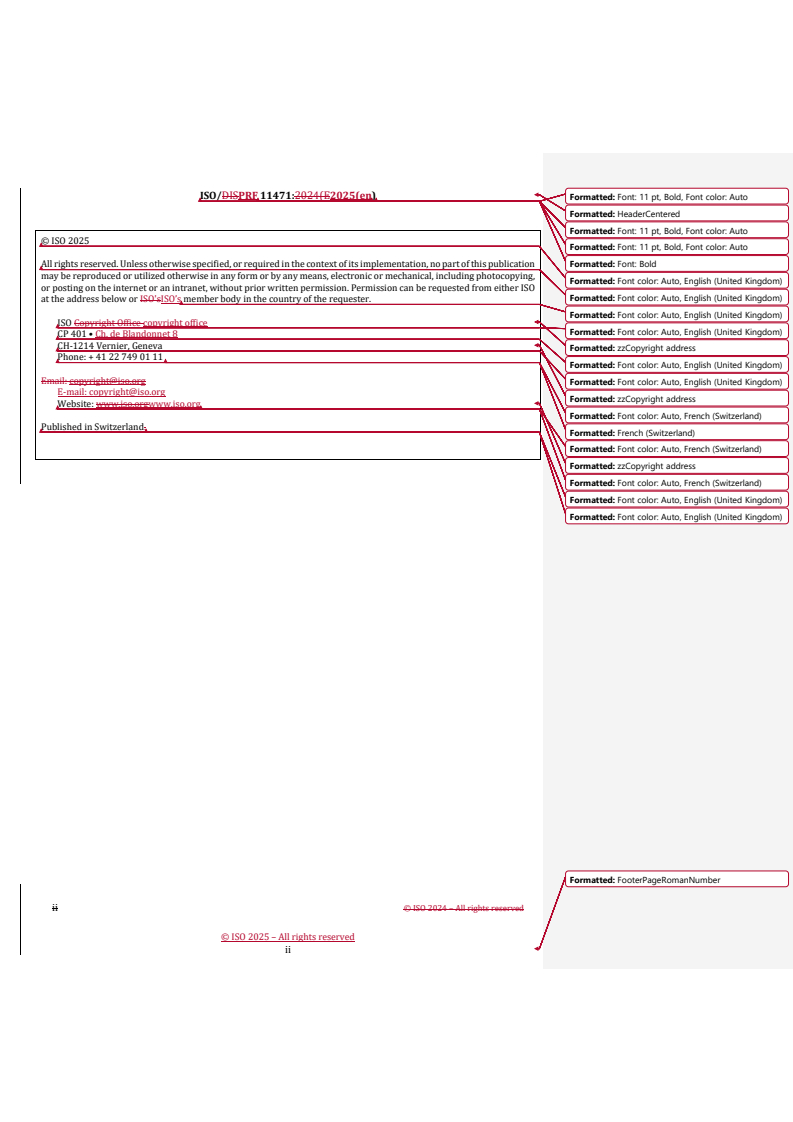 REDLINE ISO/PRF 11471 - Agricultural tractors and machinery — Coding of remote hydraulic power services and controls
Released:11. 07. 2025