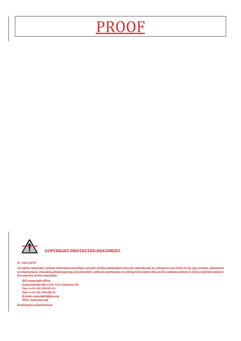 ISO 14907-1 REDLINE ISO/PRF 14907-1 - Electronic fee collection — Test procedures for user and fixed equipment — Part 1: Description of test procedures - Page 2 preview