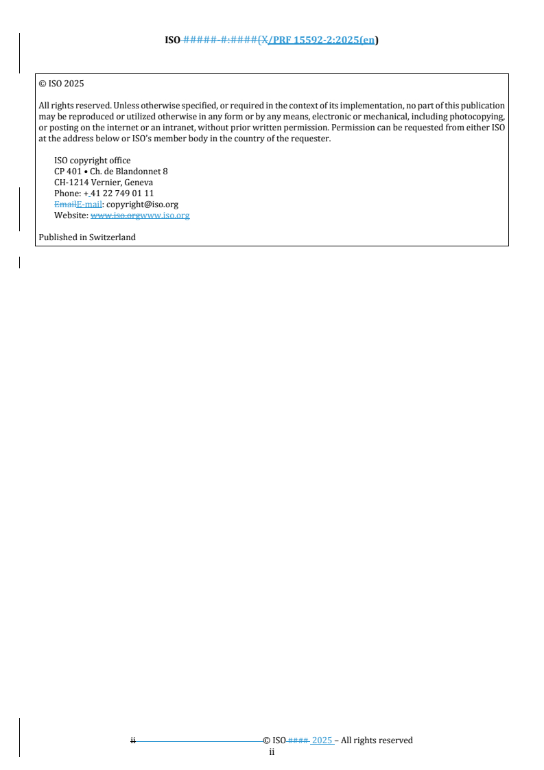 REDLINE ISO/PRF 15592-2 - Fine-cut tobacco and smoking articles made from it — Methods of sampling, conditioning and analysis — Part 2: Atmosphere for conditioning and testing
Released:14. 07. 2025