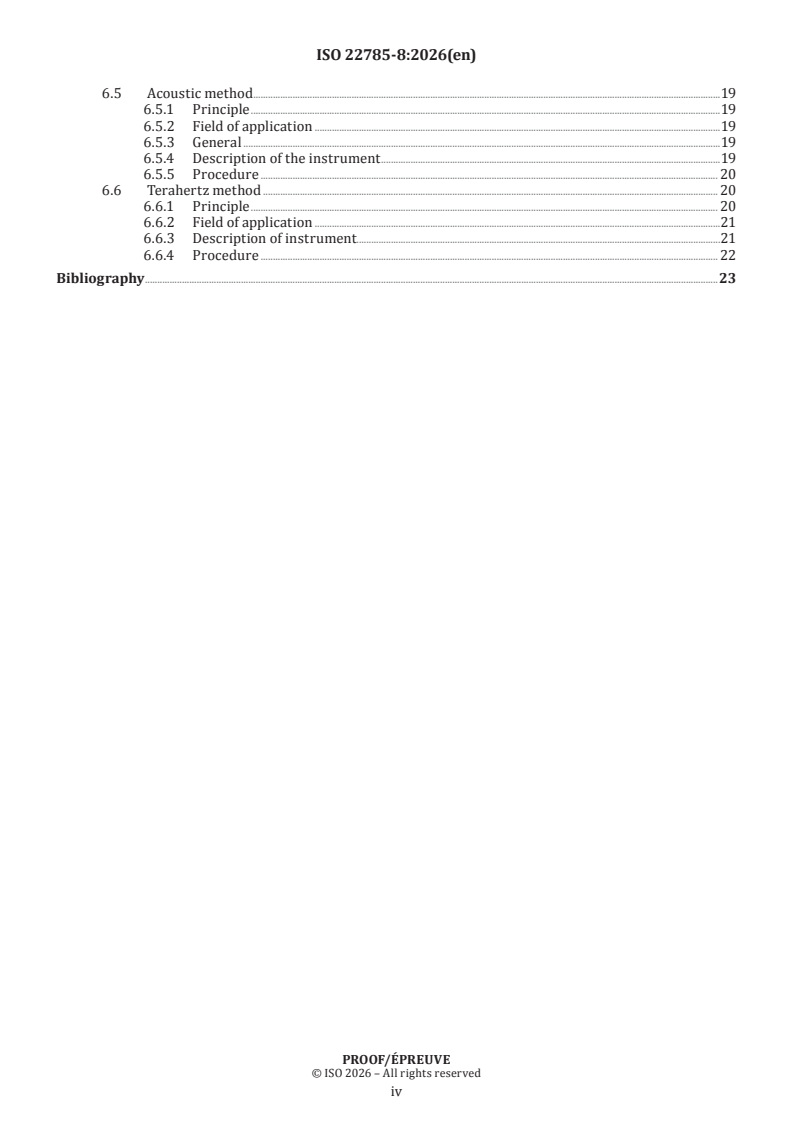 ISO/PRF 22785-8 ISO/PRF 22785-8 - Paints and varnishes — Coatings on plastics and composites — Part 8: Film thickness - Page 4 preview