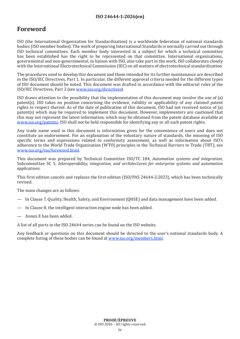 ISO/PRF 24644-1 ISO/PRF 24644-1 - Mass customization value chain management — Part 1: Framework - Page 4 preview