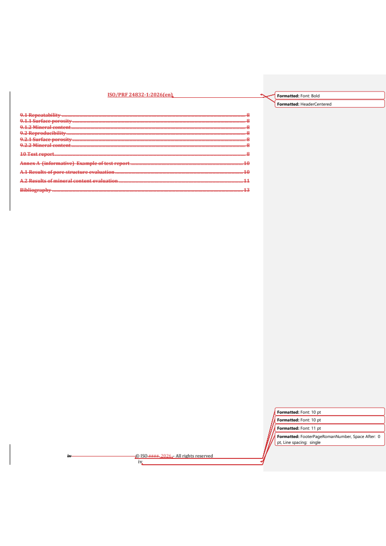 ISO 24832-1 REDLINE ISO/PRF 24832-1 - Natural gas upstream area — Determination of pore structure and mineral content for shale — Part 1: Scanning electron microscopy with energy dispersive spectrometer - Page 4 preview
