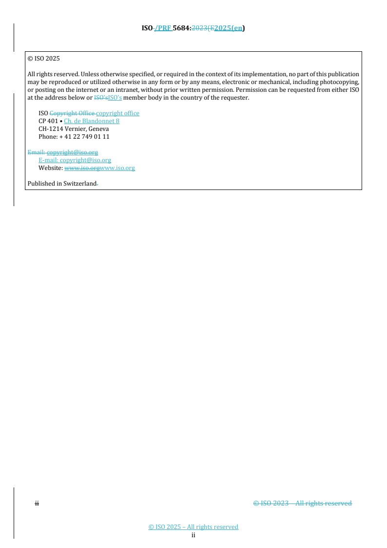 REDLINE ISO/PRF 5684 - Adhesives — Floor covering adhesives and products for flooring installation — Assessment and classification of low volatile organic compound (VOC) products
Released:4. 07. 2025