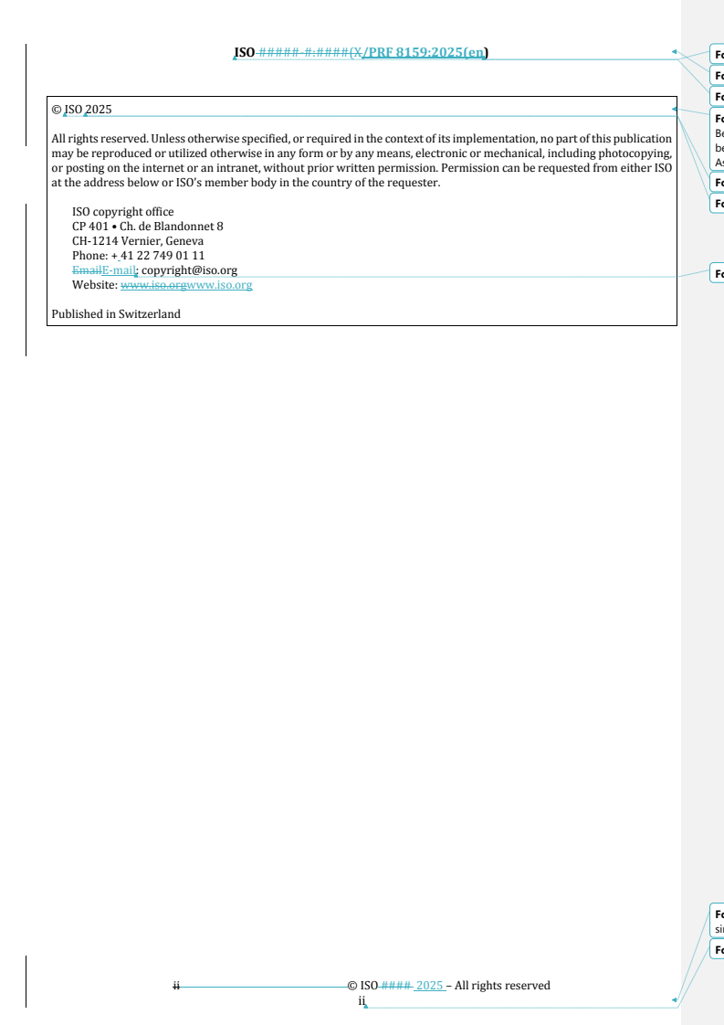 ISO 8159 REDLINE ISO/PRF 8159 - Textiles — Morphology of fibres and yarns — Vocabulary
Released:22. 10. 2025
