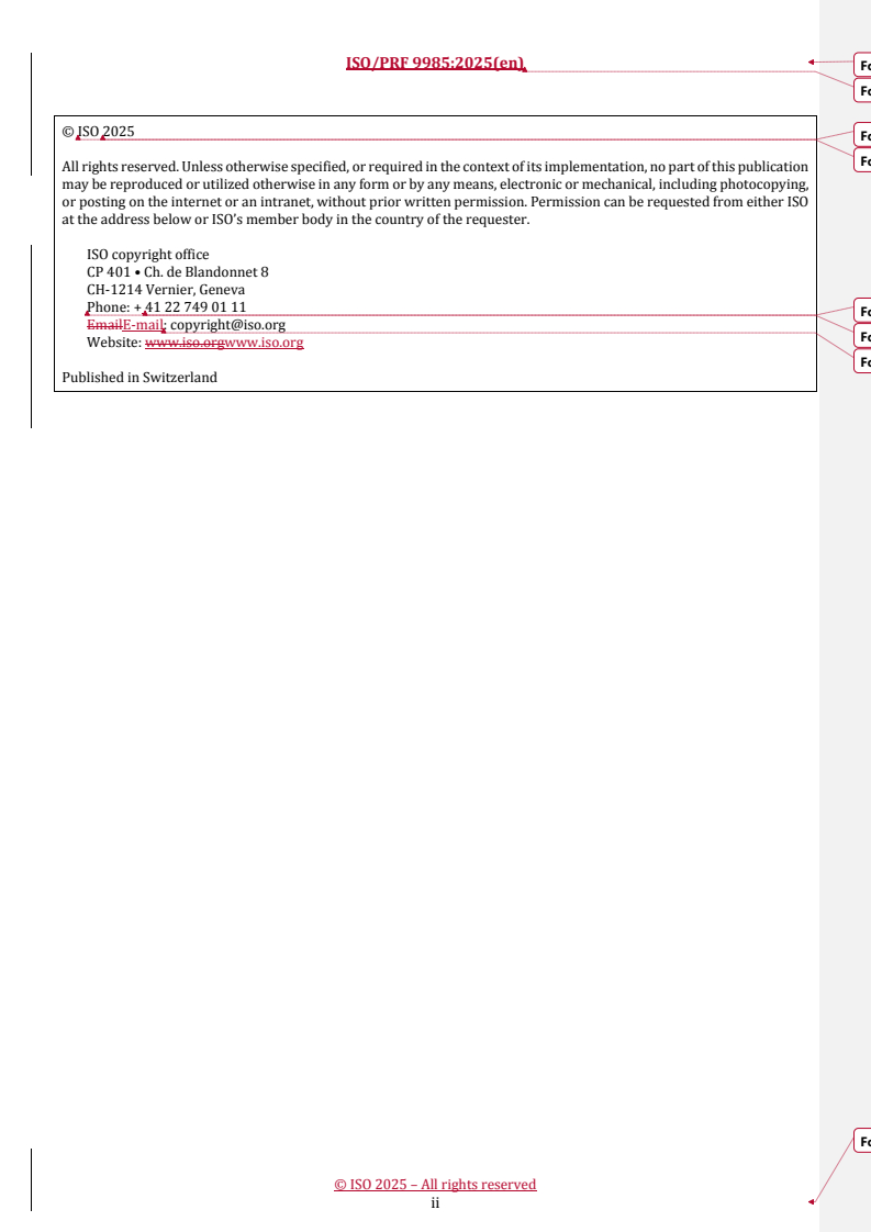 REDLINE ISO/PRF 9985 - Information and documentation — Transliteration of Armenian characters into Latin characters
Released:6. 11. 2025