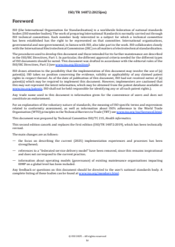 ISO/TR 14872:2025 - Health informatics — Identification of medicinal products — Core principles for maintenance of identifiers and terms
Released:10. 12. 2025 - Page 4 preview