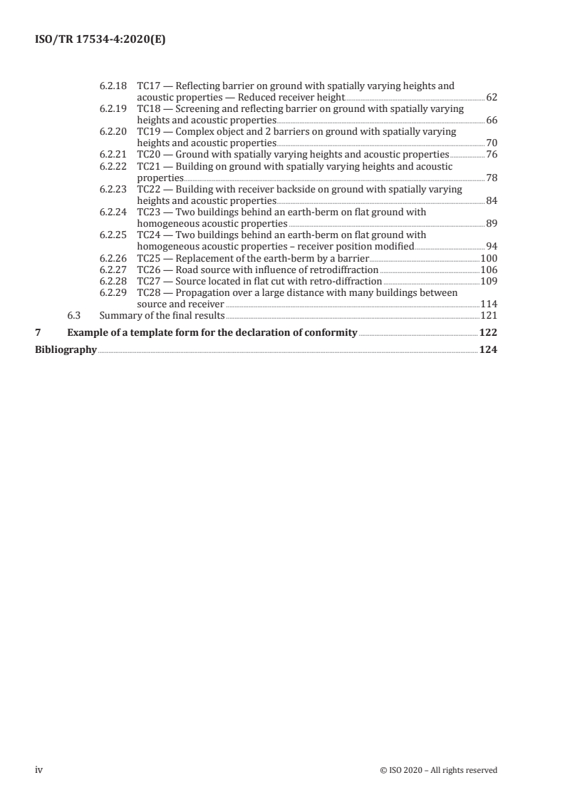 ISO/TR 17534-4:2020 ISO/TR 17534-4:2020 - Acoustics — Software for the calculation of sound outdoors — Part 4: Recommendations for a quality assured implementation of the COMMISSION DIRECTIVE (EU) 2015/996 in software according to ISO 17534-1/16/2020 - Page 4 preview