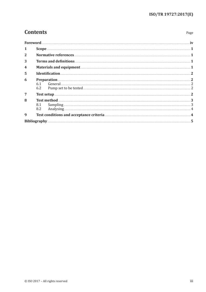 ISO/TR 19727:2017 ISO/TR 19727:2017 - Medical devices — Pump tube spallation test — General procedure/17/2017 - Page 3 preview