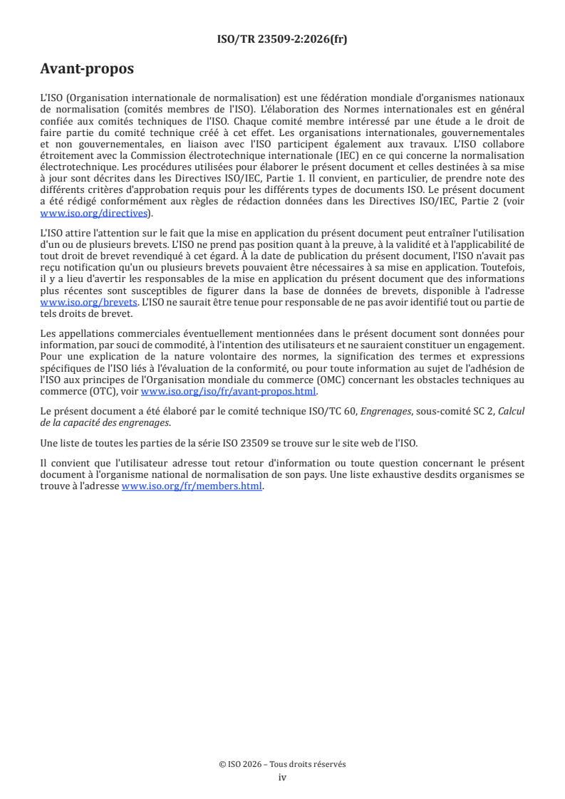 ISO/TR 23509-2:2026 ISO/TR 23509-2:2026 - Géométrie des engrenages coniques et hypoïdes — Partie 2: Exemples de calcul - Page 4 preview