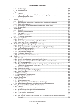 ISO/TR 8124-9:2025 ISO/TR 8124-9:2025 - Safety of toys — Part 9: Safety aspects related to mechanical and physical properties — Comparison of ISO 8124-1, EN 71-1 and ASTM F963
Released:10/1/2025 - Page 4 preview