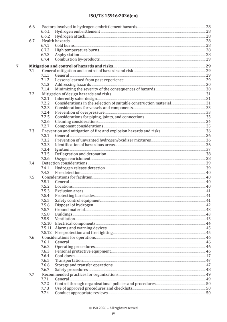 ISO/TS 15916:2026 ISO/TS 15916:2026 - Hydrogen technologies — Basic considerations for the safety of hydrogen systems
Released:27. 01. 2026 - Page 4 preview