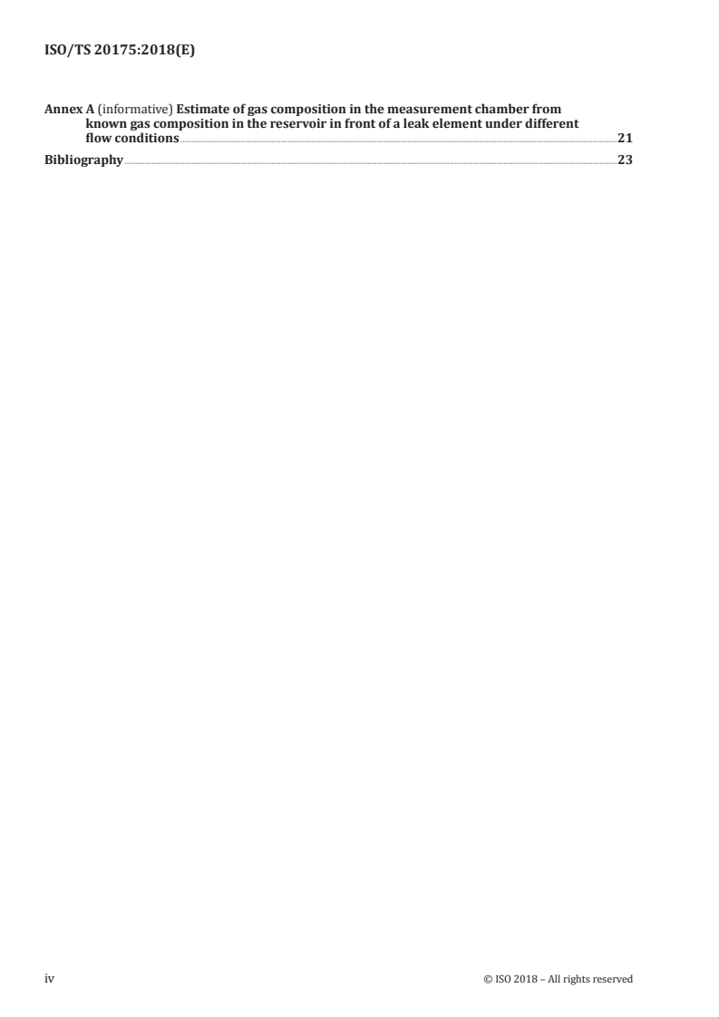 ISO/TS 20175:2018 ISO/TS 20175:2018 - Vacuum technology — Vacuum gauges — Characterization of quadrupole mass spectrometers for partial pressure measurement/3/2018 - Page 4 preview