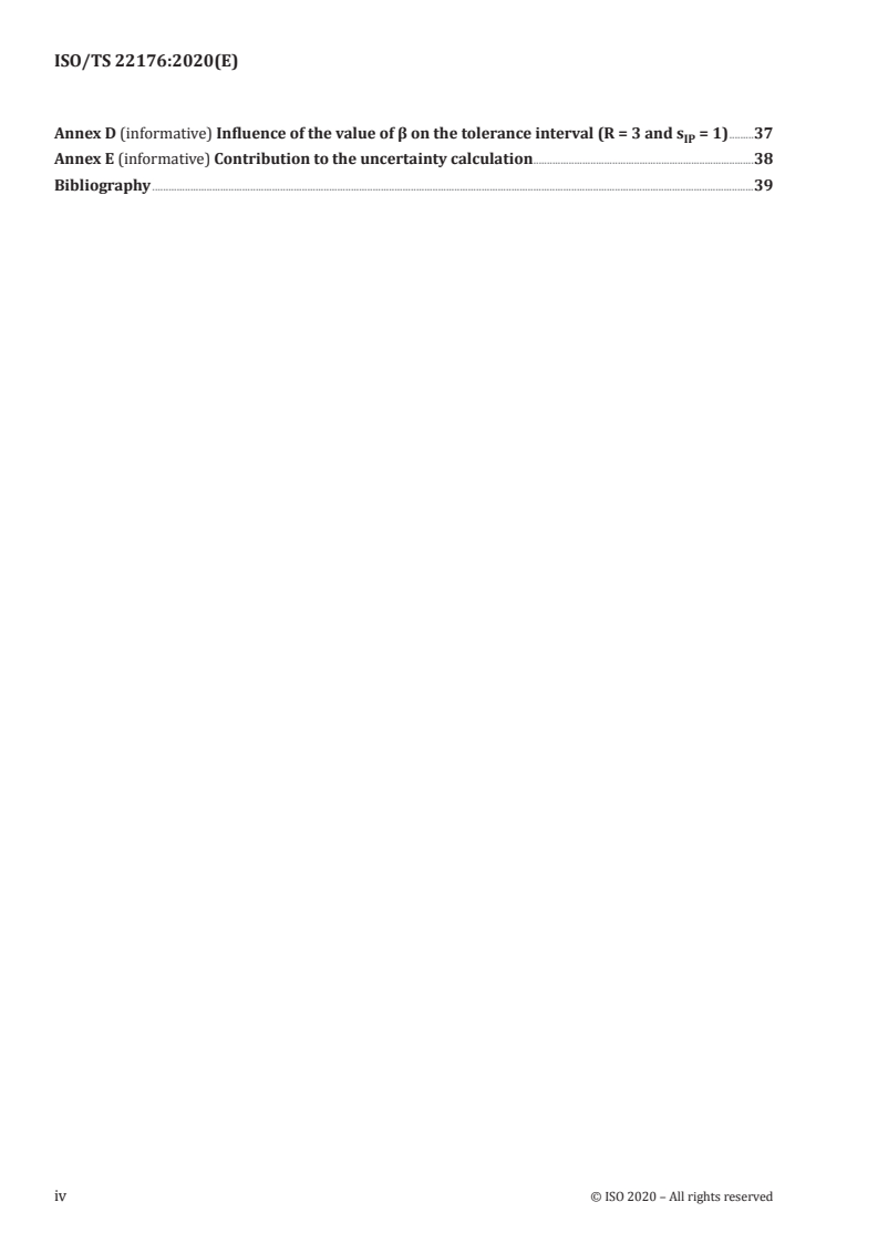 SIST-TS ISO/TS 22176:2024 ISO/TS 22176:2020 - Cosmetics — Analytical methods — Development of a global approach for validation of quantitative analytical methods/27/2020 - Page 4 preview