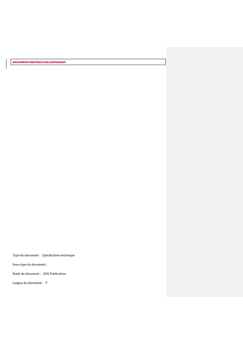 ISO/TS 7127:2023 REDLINE ISO/TS 7127:2023 - Lumière et éclairage — Propriétés de modélisation des informations de la construction pour l'éclairage — Systèmes d'éclairage
Released:7/5/2024 - Page 2 preview
