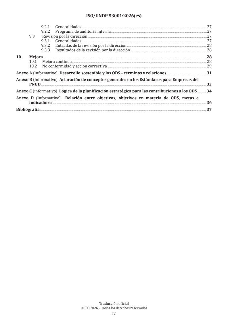 ISO/UNDP 53001:2026 ISO/UNDP 53001:2026 - Management systems for United Nations Sustainable Development Goals (SDGs) — Requirements - Page 4 preview