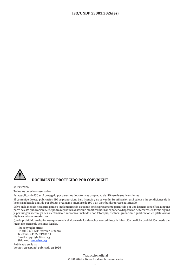 ISO/UNDP 53001:2026 ISO/UNDP 53001:2026 - Management systems for United Nations Sustainable Development Goals (SDGs) — Requirements - Page 4 preview