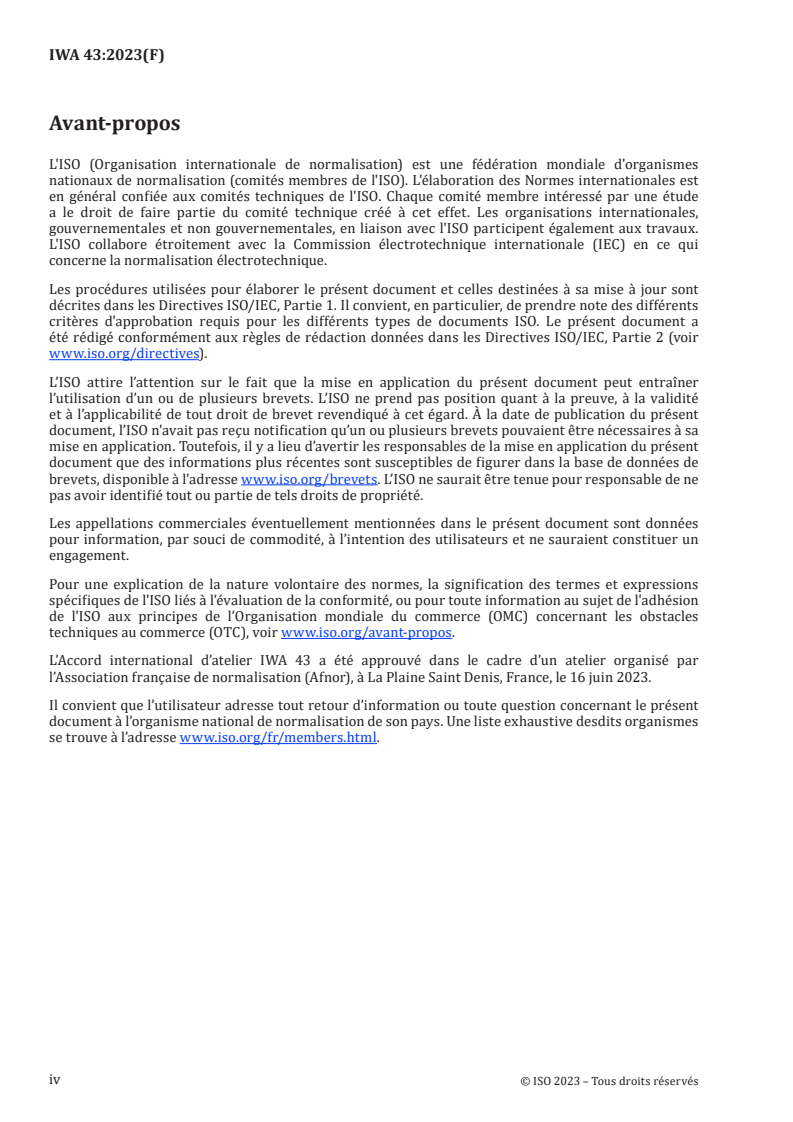 IWA 43:2023 IWA 43:2023 - Types de verres — Cristallin, cristal et cristal au plomb — Spécifications et méthodes d'essai
Released:11/6/2023 - Page 4 preview