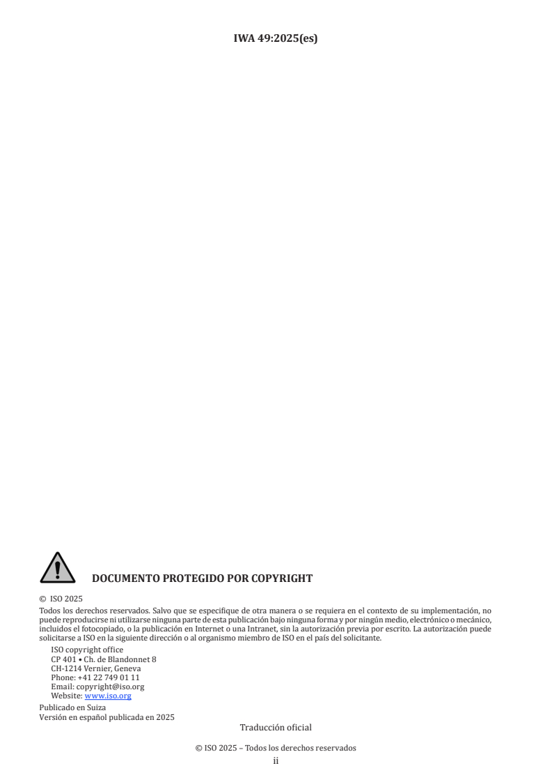 IWA 49:2025 IWA 49:2025 - Child-friendly multidisciplinary and interagency response services for children who are victims of violence — Requirements and recommendations
Released:22. 12. 2025 - Page 2 preview