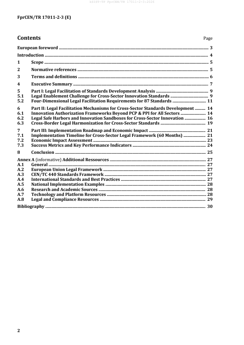 FprCEN/TR 17011-2-3 kTP FprCEN/TR 17011-2-3:2026 - Page 4 preview