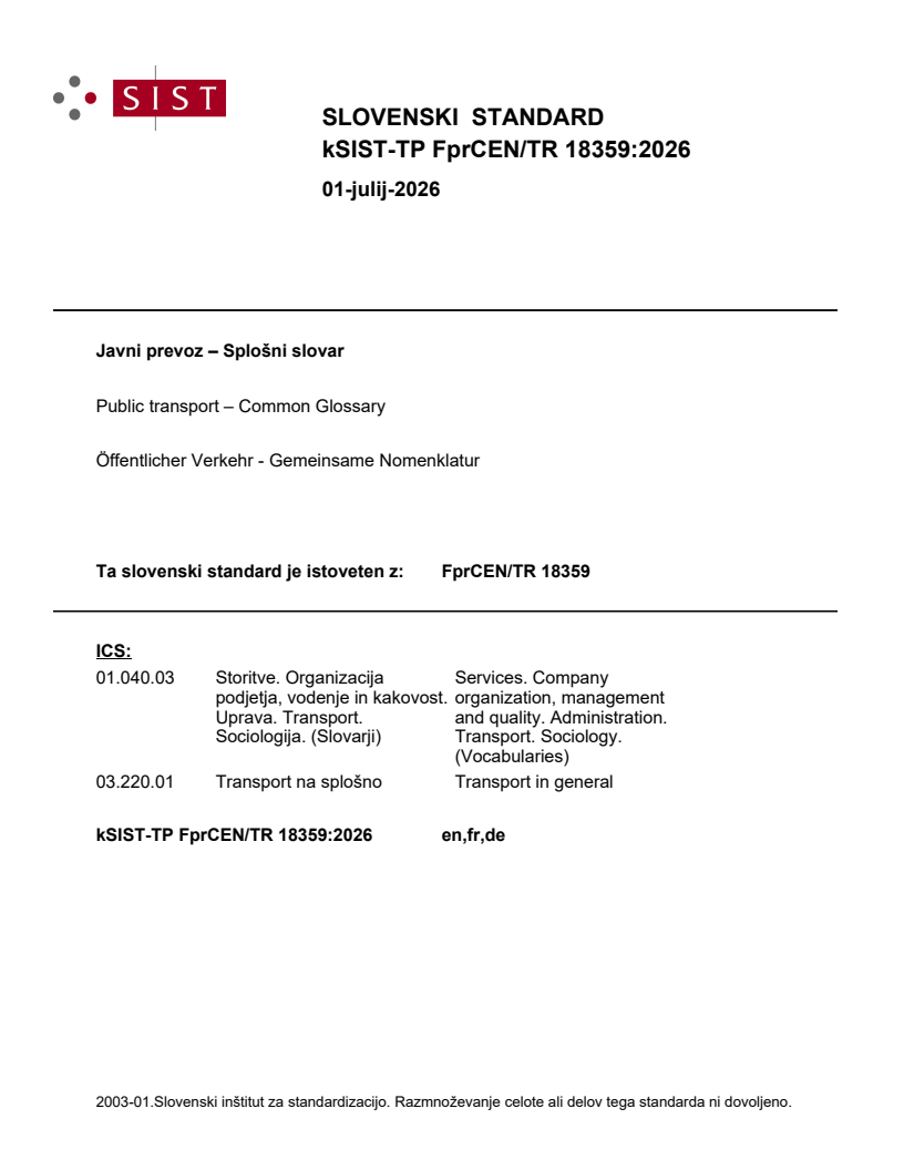 FprCEN/TR 18359 kTP FprCEN/TR 18359:2026 - Page 1 preview