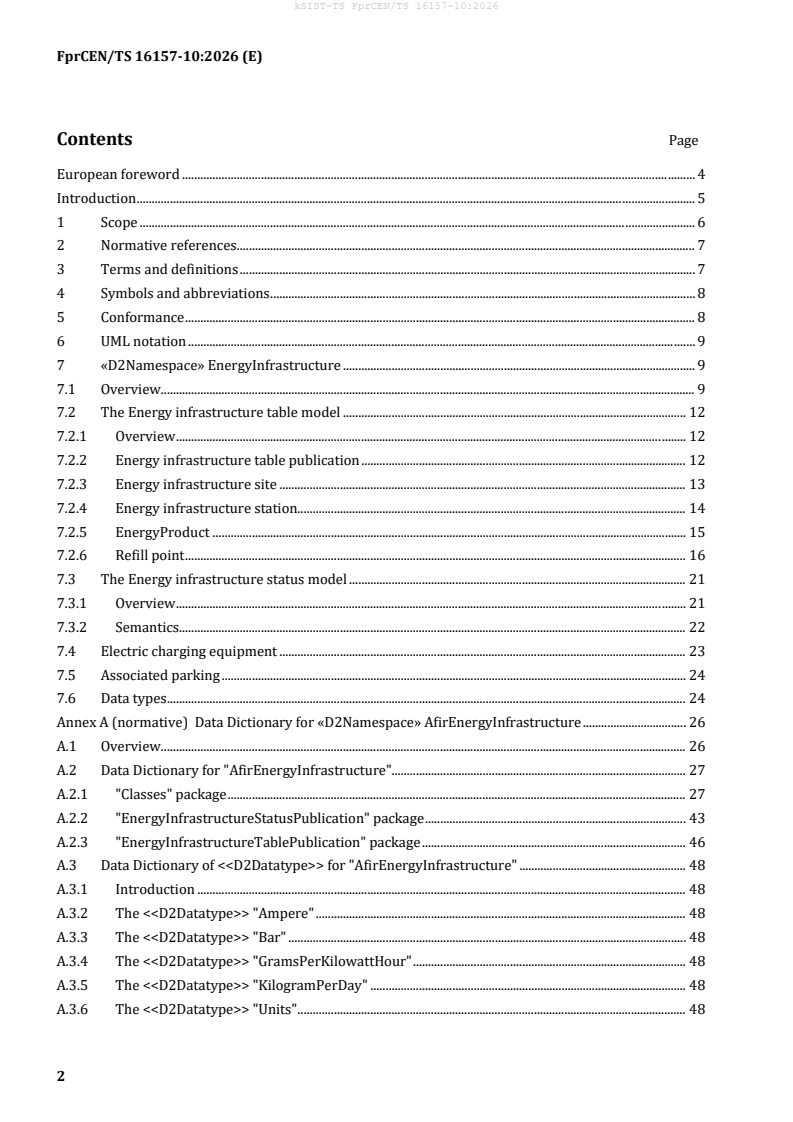 FprCEN/TS 16157-10 kTS FprCEN/TS 16157-10:2026 - BARVE - Page 4 preview