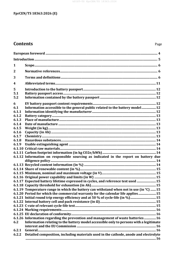 FprCEN/TS 18363 kTS FprCEN/TS 18363:2026 - Page 4 preview