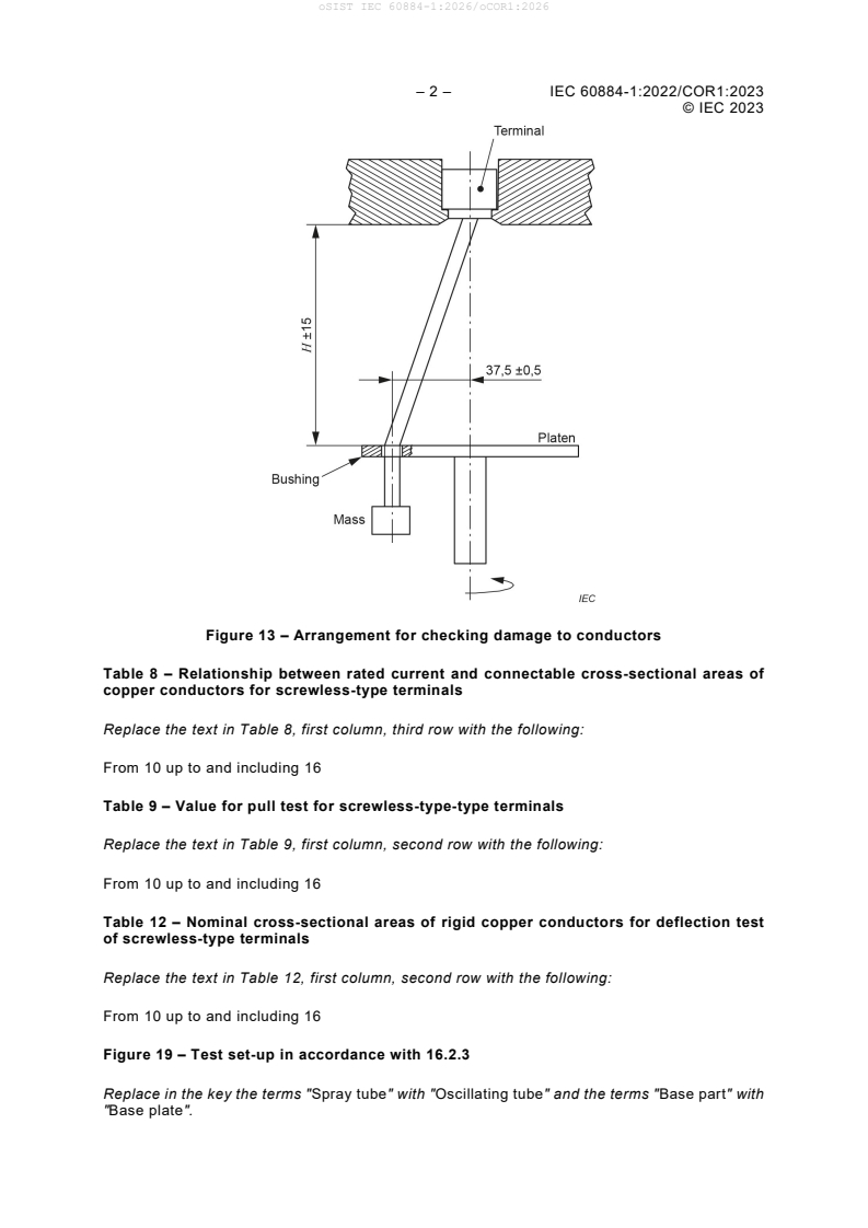 IEC 60884-1:2022/COR1:2023 IEC 60884-1:2026/oCOR1:2026 - Page 4 preview