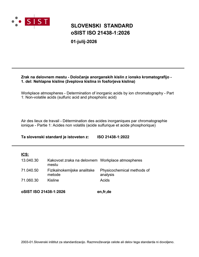 oSIST ISO 21438-1:2026 oSIST ISO 21438-1:2026 - Page 1 preview