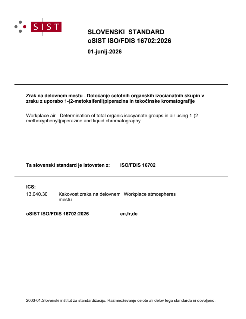 ISO 16702:2026 ISO/FDIS 16702:2026 - Page 1 preview