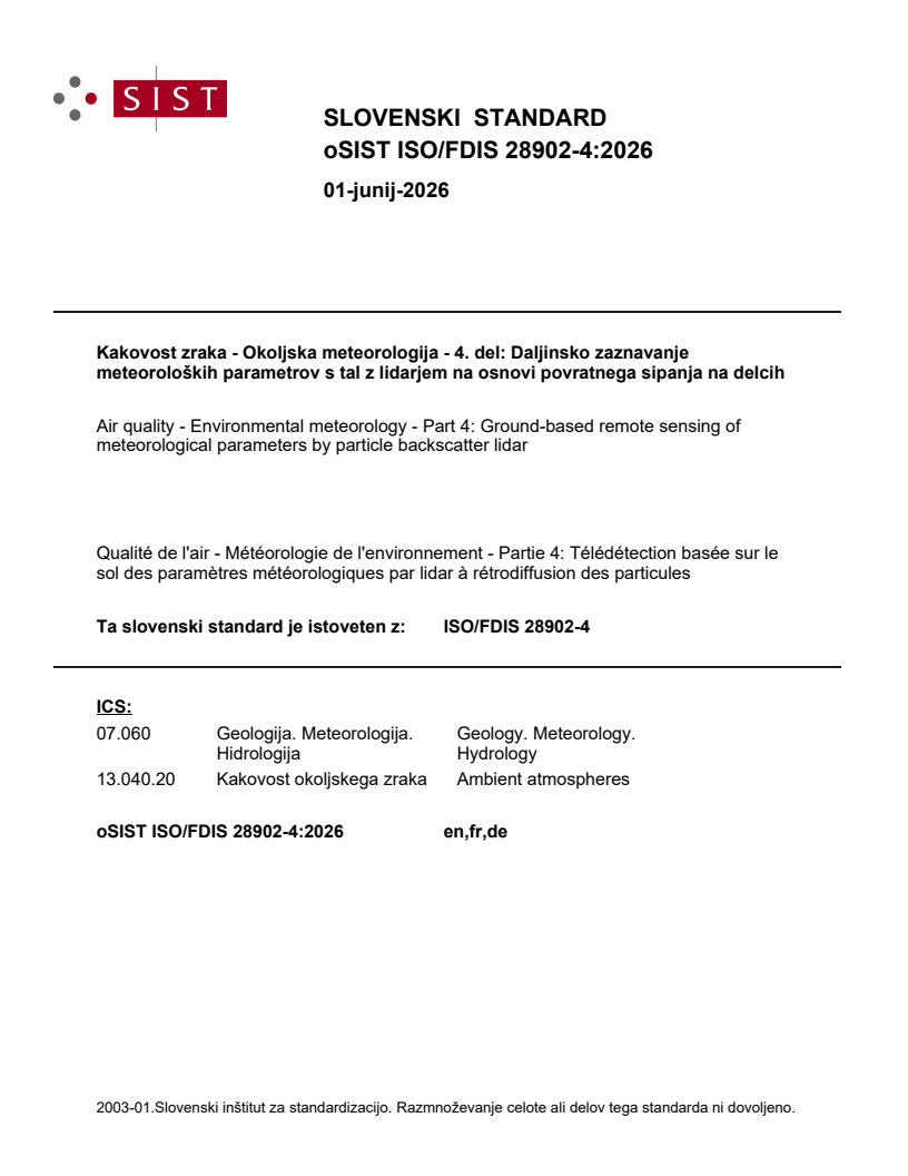 ISO 28902-4:2026 ISO/FDIS 28902-4:2026 - BARVE - Page 1 preview