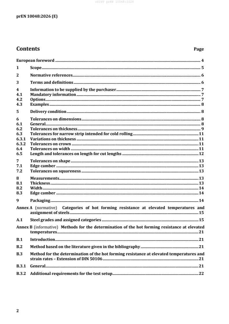 oSIST prEN 10048:2026 oSIST prEN 10048:2026 - Page 4 preview